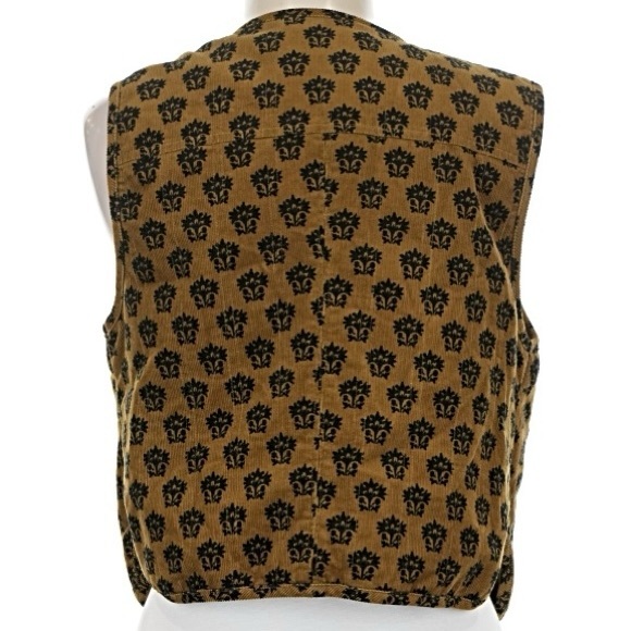 BODEN Cord Vest in Golden Olive Lily UK 10 / US 6 - Picture 6 of 8